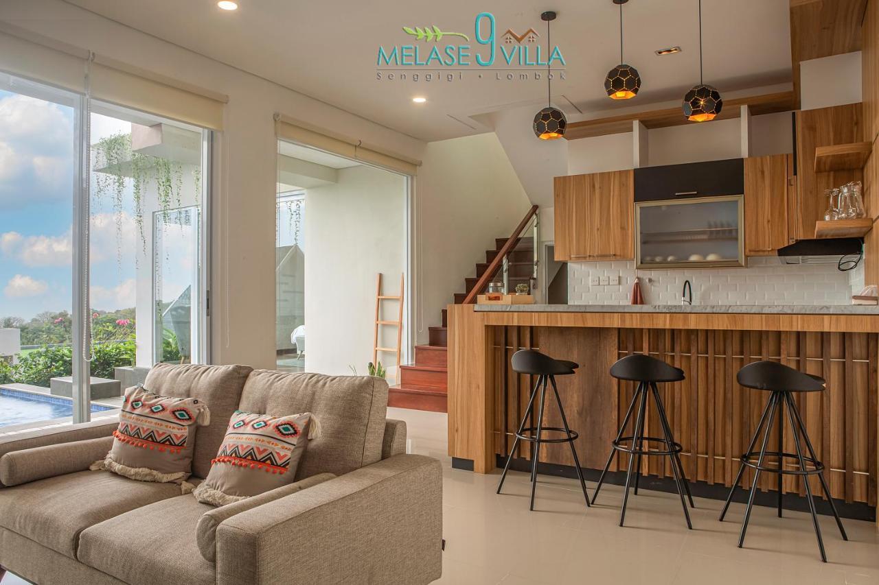 Melase 9 Villa, Senggigi Mataram Ngoại thất bức ảnh